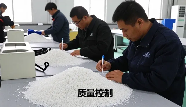 广州市海珠区华生塑料原料厂展示加工实际应用效果